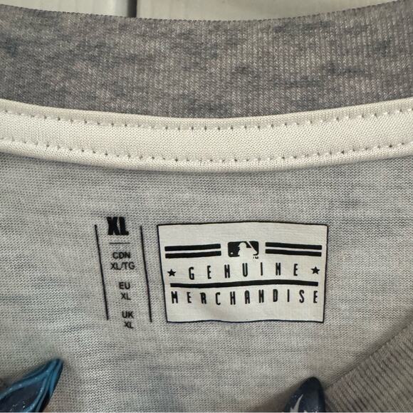 Pirates MLB Genuine Merchandise Gray Flag Logo T Shirt Pittsburgh Size XL - Picture 5 of 6